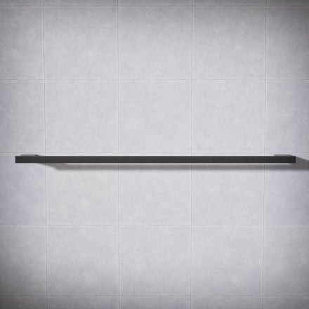Klara Single Bar Wall Mounted Towel Rail