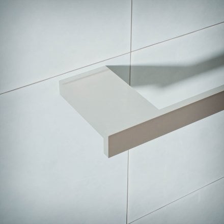Klara Single Bar Wall Mounted Towel Rail