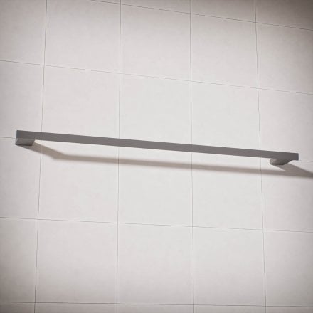 Klara Single Bar Wall Mounted Towel Rail