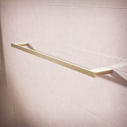 Klara Single Bar Wall Mounted Towel Rail