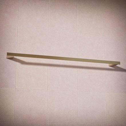 Klara Single Bar Wall Mounted Towel Rail