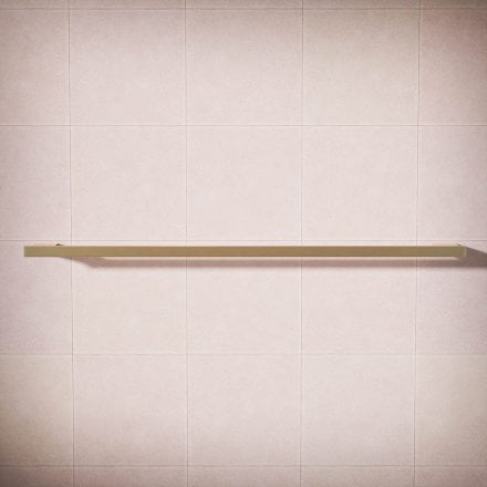 Klara Single Bar Wall Mounted Towel Rail