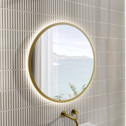 Sardinia Round Mirror & Demister 700mm