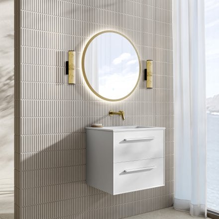Sardinia Round Mirror & Demister 700mm
