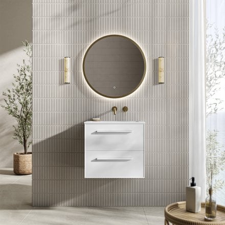 Sardinia Round Mirror & Demister 700mm