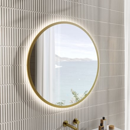 Sardinia Round Mirror & Demister 800mm