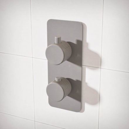 Alta Fluted Handle 2-Way Concealed Shower Set