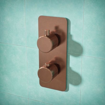 Alta Fluted Handle 2-Way Concealed Shower Set