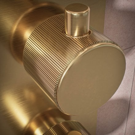 Alta Fluted Handle 2-Way Concealed Shower Set