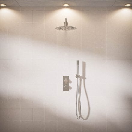 Alta Fluted Handle 2-Way Concealed Shower Set