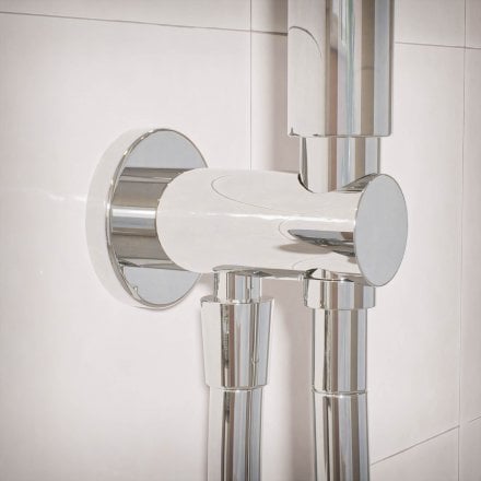 Alta Fluted Handle 2-Way Concealed Shower Set