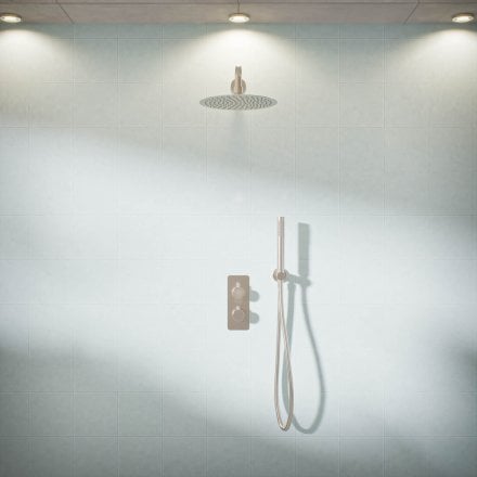 Alta Fluted Handle 2-Way Concealed Shower Set