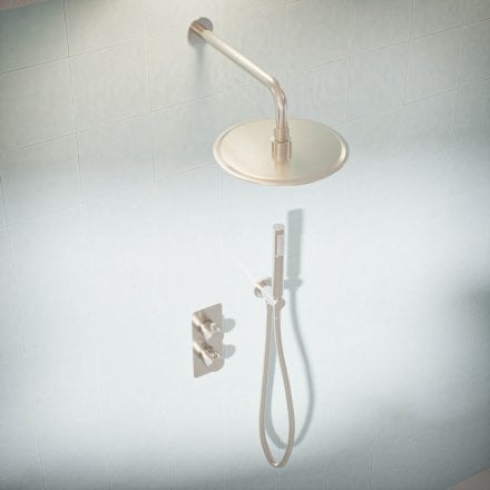 Alta Fluted Handle 2-Way Concealed Shower Set