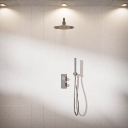 Alta Fluted Handle 2-Way Concealed Shower Set