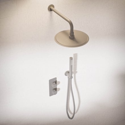 Alta Fluted Handle 2-Way Concealed Shower Set