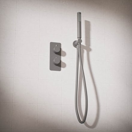 Alta Fluted Handle 2-Way Concealed Shower Set