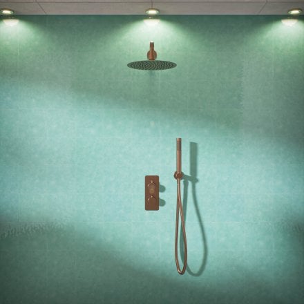 Alta Fluted Handle 2-Way Concealed Shower Set