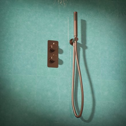 Alta Fluted Handle 2-Way Concealed Shower Set
