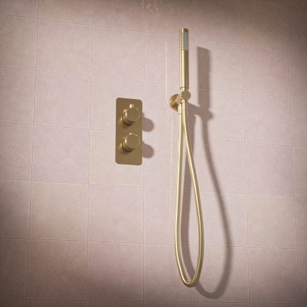 Alta Fluted Handle 2-Way Concealed Shower Set
