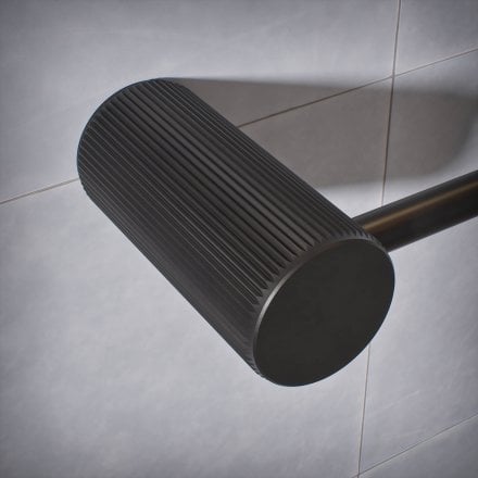 Alta Fluted Wall Mounted Toilet Roll Holder