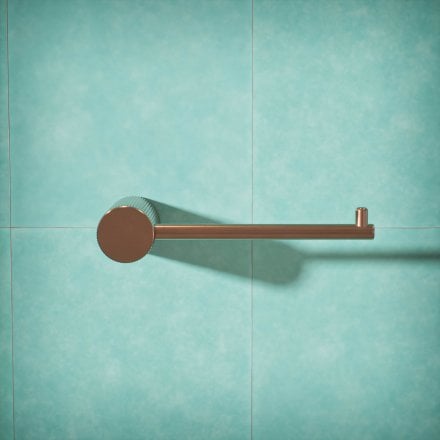 Alta Fluted Wall Mounted Toilet Roll Holder
