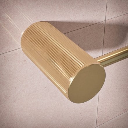 Alta Fluted Wall Mounted Toilet Roll Holder