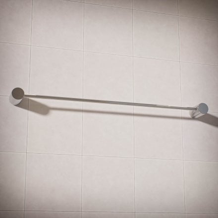 Alta Fluted Wall Mounted Towel Rail