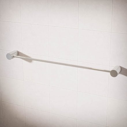 Alta Fluted Wall Mounted Towel Rail