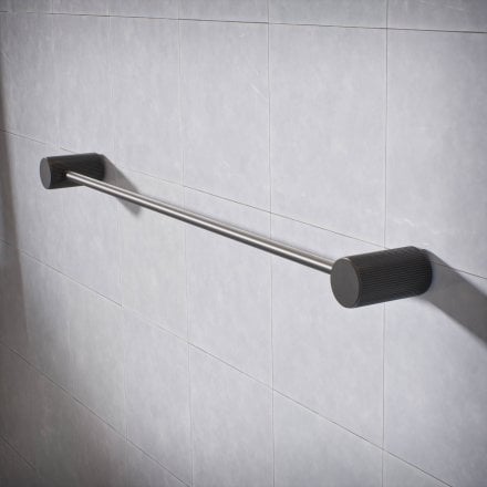 Alta Fluted Wall Mounted Towel Rail