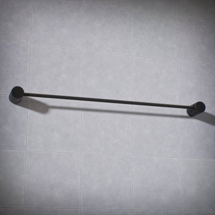 Alta Fluted Wall Mounted Towel Rail