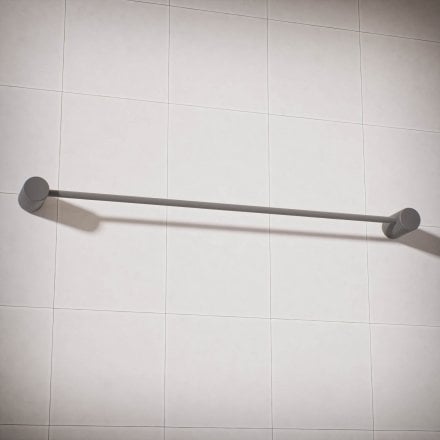 Alta Fluted Wall Mounted Towel Rail
