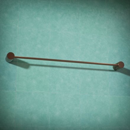 Alta Fluted Wall Mounted Towel Rail