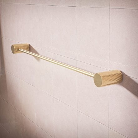 Alta Fluted Wall Mounted Towel Rail
