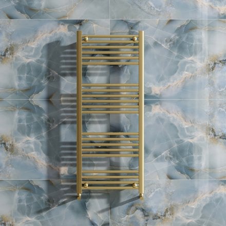 Corinth Modern Straight Ladder Towel Warmer Radiator 1200mm