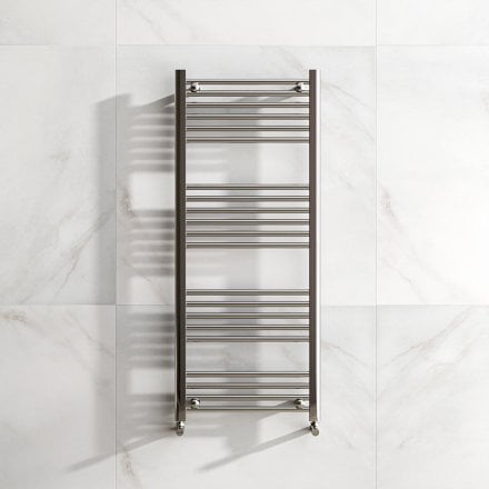 Corinth Modern Straight Ladder Towel Warmer Radiator 1200mm