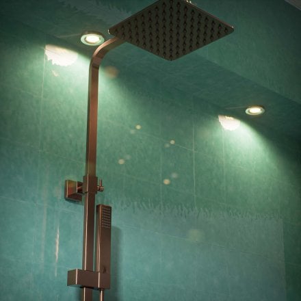 Klara Cool Touch 2-Way Thermostatic Shower Mixer Set