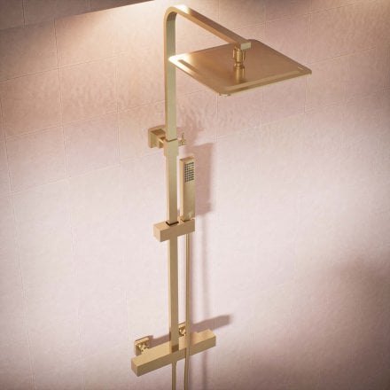 Klara Cool Touch 2-Way Thermostatic Shower Mixer Set