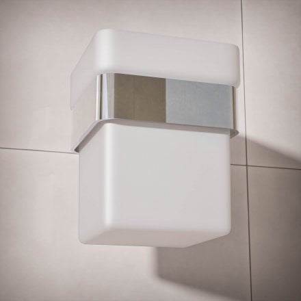 Klara Single Frosted Glass Holder