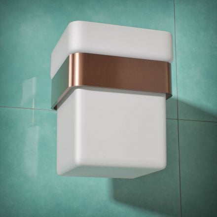 Klara Single Frosted Glass Holder