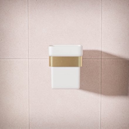 Klara Single Frosted Glass Holder