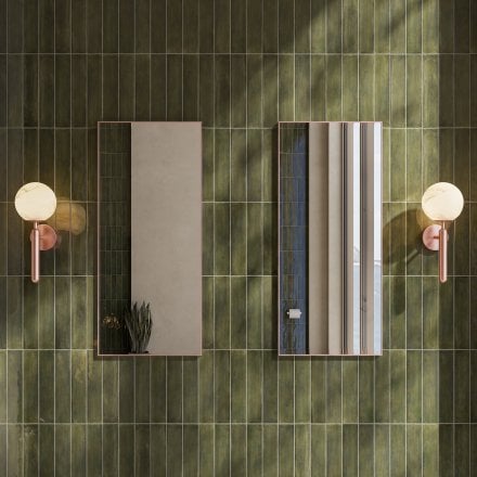 Lustra Alabaster Globe Brushed Copper Wall Sconce 370mm