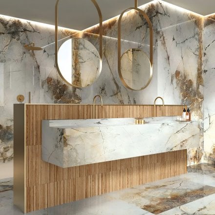 Madrid - Gold A Porcelain Tile 1200 x 600mm