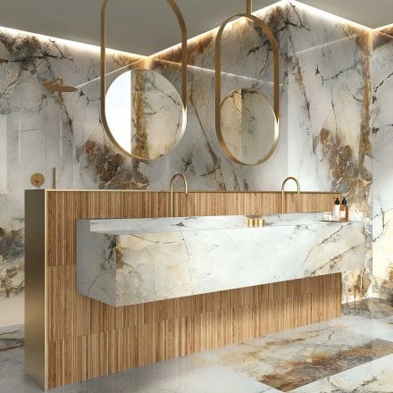 Madrid - Gold B Porcelain Tile 1200 x 600mm