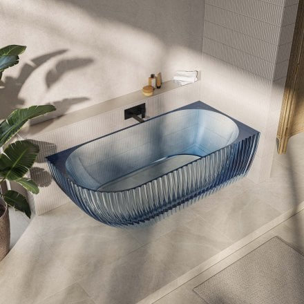 Saturnia 1700mm Polished Resin Bath