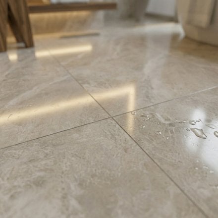 Toledo Cruz - Limestone Porcelain Tile 1200mm x 600mm