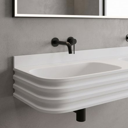 Upstand Splashback White Stone 1400mm