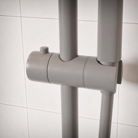 Voss Cool Touch Knurled 2-Way Thermostatic Shower Mixer Set