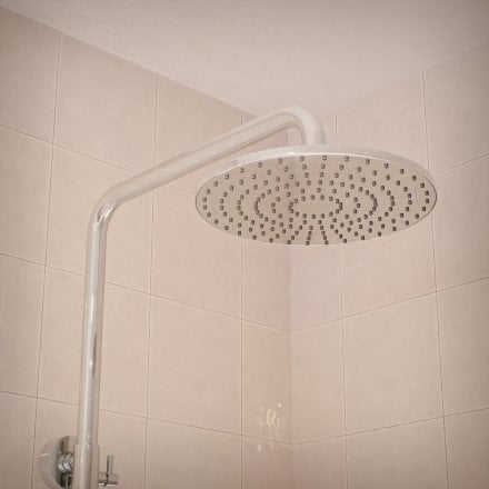 Voss Cool Touch Knurled 3-Way Thermostatic Shower Mixer Set