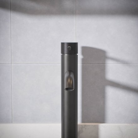 Voss Knurled Single Lever Tall Basin Tap