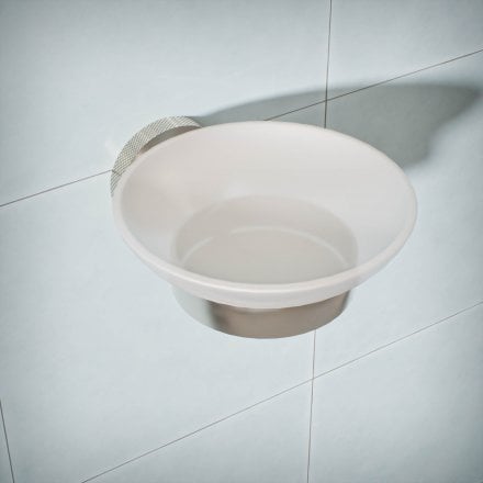 Voss Knurled Wall Mounted Soap Dish Holder